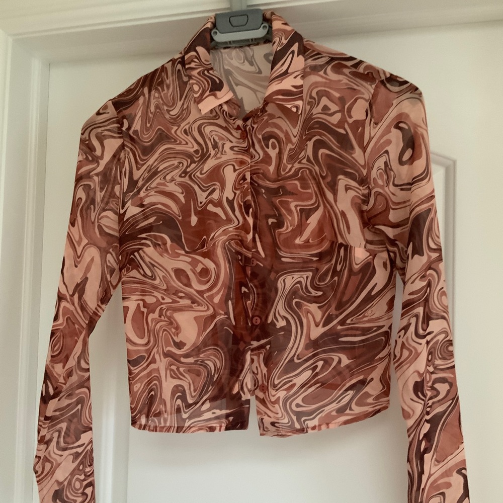 Stradivarius button down shirt